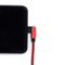 Câble micro USB en nylon à 90 degrés 2.4A Charing rapide QC 3.0 /2.0 Câble V8 à angle droit pour jeu mobile