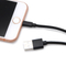 1m 1.2m 1.5m Câble micro USB tressé Câble de données de synchronisation pour téléphone portable Câble de chargement USB